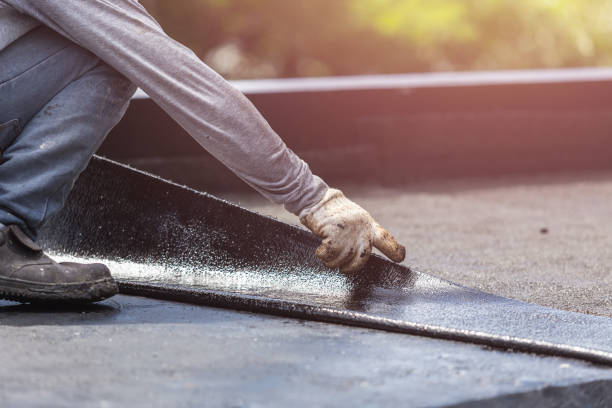 Professional Foundation Crack Repair technician working in New Franken, WI